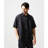 【セットアップ】異素材コンビ半袖シャツ | MICHEL KLEIN HOMME | 詳細画像7 