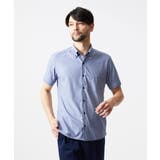 《日本製》ボタンダウン 柄半袖シャツ | MICHEL KLEIN HOMME | 詳細画像2