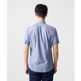 《日本製》ボタンダウン 柄半袖シャツ | MICHEL KLEIN HOMME | 詳細画像7