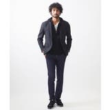 総柄テーラードジャケット セットアップ | MICHEL KLEIN HOMME | 詳細画像5