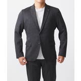 ダークグレー(93) | 【2024年モデル】BODY MAKEウール調ストレッチテーラードジャケット セ… | MICHEL KLEIN HOMME
