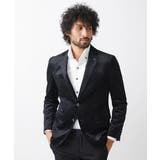 ブラック(94) | ベロアストレッチテーラードジャケット | MICHEL KLEIN HOMME
