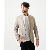 ベージュ | スエードコンバーチブルジャケット | MICHEL KLEIN HOMME