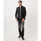 【セットアップ】ビックへリンボンコンバーチブルジャケット | MICHEL KLEIN HOMME | 詳細画像4 