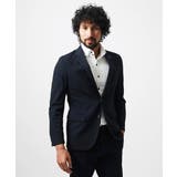 ブラック | 【セットアップ】ジャージテーラードジャケット | MICHEL KLEIN HOMME