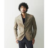 カーキ(36) | 【2022年モデル】ベジタブルスエードコンバーチブルジャケット | MICHEL KLEIN HOMME