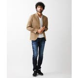 デニム調ノーカラージャケット | MICHEL KLEIN HOMME | 詳細画像12 