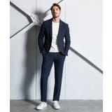 【セットアップ】メッシュ調テーラードジャケット | MICHEL KLEIN HOMME | 詳細画像9 