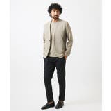 【セットアップ】ダブルフェイスノーカラージャケット | MICHEL KLEIN HOMME | 詳細画像3 