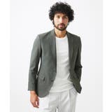 カーキ | 【セットアップ】メッシュテーラードジャケット | MICHEL KLEIN HOMME