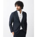ブラック | 【セットアップ】メッシュテーラードジャケット | MICHEL KLEIN HOMME