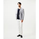 【セットアップ】コットンライクストレッチテーラードジャケット | MICHEL KLEIN HOMME | 詳細画像5 