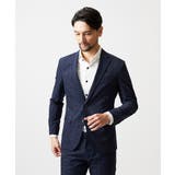 【セットアップ】メッシュプリントテーラードジャケット | MICHEL KLEIN HOMME | 詳細画像2