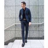 【セットアップ】メッシュプリントテーラードジャケット | MICHEL KLEIN HOMME | 詳細画像6