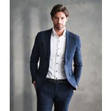 【セットアップ】メッシュプリントテーラードジャケット | MICHEL KLEIN HOMME | 詳細画像7