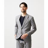 【セットアップ】メッシュプリントテーラードジャケット | MICHEL KLEIN HOMME | 詳細画像9