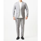 【BODY MAKE】【セットアップ】メッシュプリントテーラードジャケット | MICHEL KLEIN HOMME | 詳細画像10