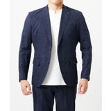 【BODY MAKE】【セットアップ】メッシュプリントテーラードジャケット | MICHEL KLEIN HOMME | 詳細画像2