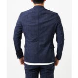 【BODY MAKE】【セットアップ】メッシュプリントテーラードジャケット | MICHEL KLEIN HOMME | 詳細画像5