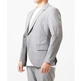 【BODY MAKE】【セットアップ】メッシュプリントテーラードジャケット | MICHEL KLEIN HOMME | 詳細画像7