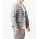 【BODY MAKE】【セットアップ】メッシュプリントテーラードジャケット | MICHEL KLEIN HOMME | 詳細画像8