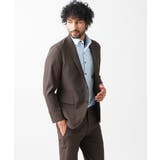 ブラウン | 【セットアップ】メッシュテーラードジャケット | MICHEL KLEIN HOMME
