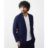 ブランドロゴ刺繍入りニットジャケット | MICHEL KLEIN HOMME | 詳細画像2 