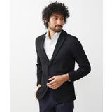 ブランドロゴ刺繍入りニットジャケット | MICHEL KLEIN HOMME | 詳細画像8 