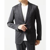 ダークグレー | 【セットアップ】メッシュストレッチテーラードジャケット | MICHEL KLEIN HOMME