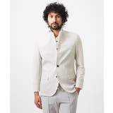 オフホワイト | メッシュ調コンバーチブルジャケット | MICHEL KLEIN HOMME