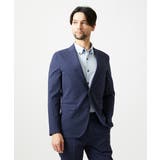 ネイビー | 【セットアップ】サッカーテーラードジャケット | MICHEL KLEIN HOMME