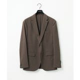 ブラウン | 【セットアップ】サッカーテーラードジャケット | MICHEL KLEIN HOMME