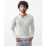 グラデーションVネックニット | MICHEL KLEIN HOMME | 詳細画像16
