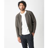 ニットノーカラーブルゾン セットアップ | MICHEL KLEIN HOMME | 詳細画像2