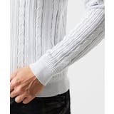 編み込みスタンドカラーニットブルゾン | MICHEL KLEIN HOMME | 詳細画像12