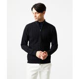 編み込みスタンドカラーニットブルゾン | MICHEL KLEIN HOMME | 詳細画像17