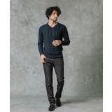 グラデーションVネックニット | MICHEL KLEIN HOMME | 詳細画像19 