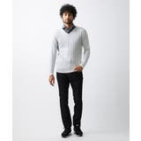 【2023年モデル】グラデーションVネックニット | MICHEL KLEIN HOMME | 詳細画像11