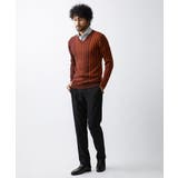 【2023年モデル】グラデーションVネックニット | MICHEL KLEIN HOMME | 詳細画像3