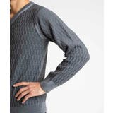 矢羽根柄 Vネックニット | MICHEL KLEIN HOMME | 詳細画像10