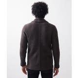 《日本製》へリンボン柄ウールニットジャケット | MICHEL KLEIN HOMME | 詳細画像5