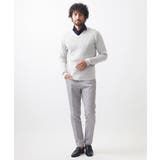 リブ編みVネックニット | MICHEL KLEIN HOMME | 詳細画像12 