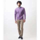 リブ編みVネックニット | MICHEL KLEIN HOMME | 詳細画像3 