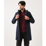 ガーメントダイリブ ハーフジップニット | MICHEL KLEIN HOMME | 詳細画像14