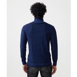 ガーメントダイリブ ハーフジップニット | MICHEL KLEIN HOMME | 詳細画像5