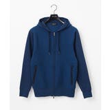 ブルー | 【セットアップ】ニットZIPアップパーカー | MICHEL KLEIN HOMME