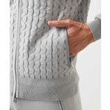 【セットアップ】ニットジップアップパーカー | MICHEL KLEIN HOMME | 詳細画像10 