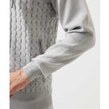 【セットアップ】ニットジップアップパーカー | MICHEL KLEIN HOMME | 詳細画像9 