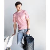 ボーダー柄半袖ニットカットソー | MICHEL KLEIN HOMME | 詳細画像10