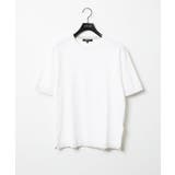 ボーダー柄半袖ニットカットソー | MICHEL KLEIN HOMME | 詳細画像16